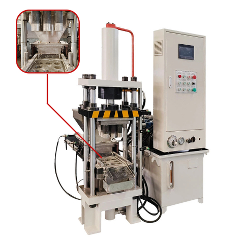 مسحوق تعدين المعادن كتلة الملح 4 عمود آلة الضغط الهيدروليكي الصغيرة
